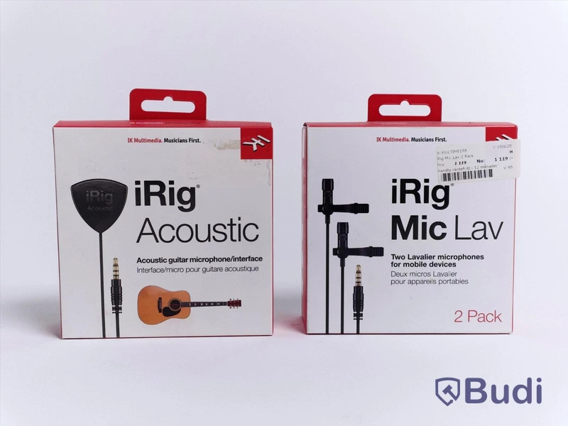 IRig Mic Lav & iRig Acoustic