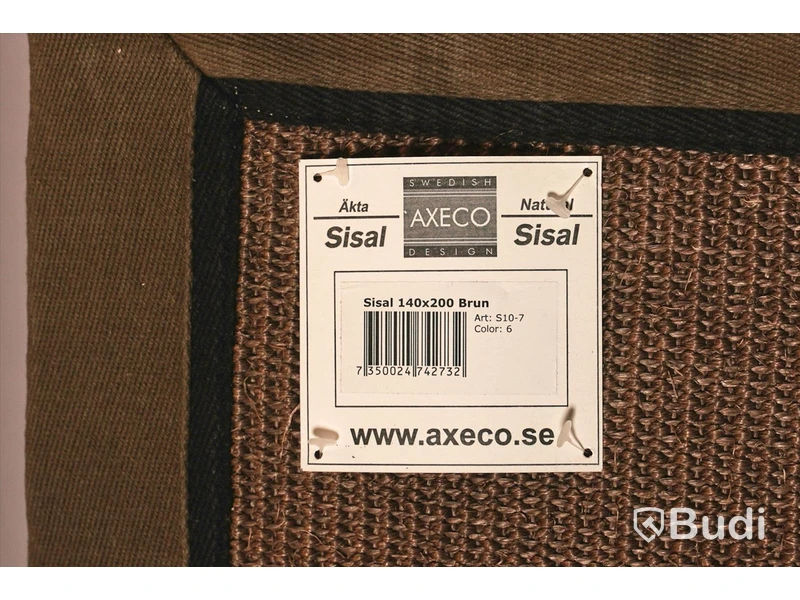 Axeco Äkta Sisal, 140 x 200 cm
