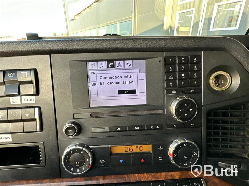 Brädgårdsbil Mercedes-Benz Actros 6x2 EU6 | Fassi F165A