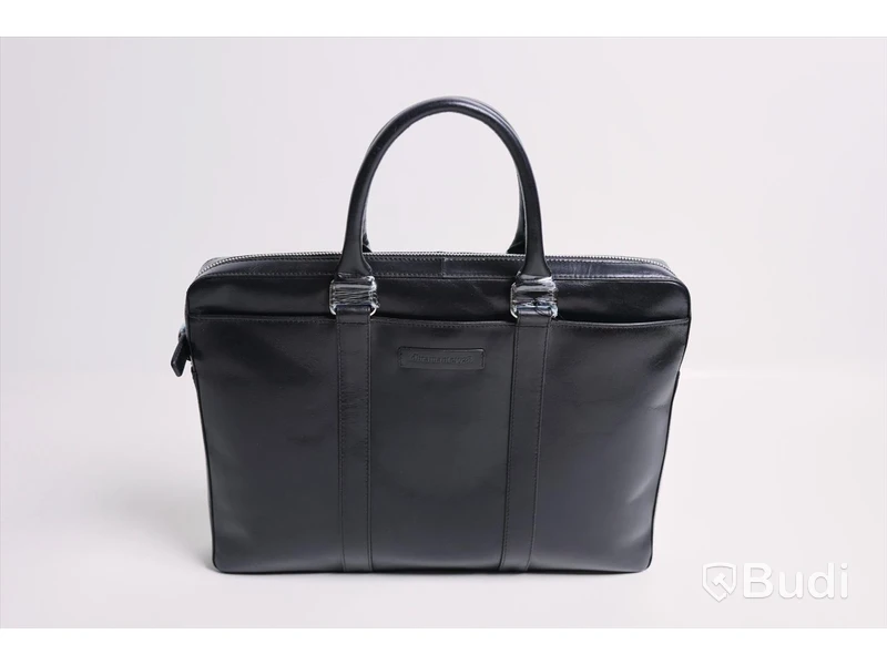 Datorväska i skinn 15 tum - Nordborg, Black, dbramante1928 -NY- Ordpris: 1515 sek