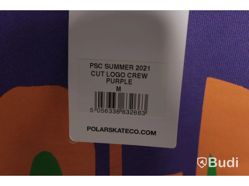 Sweatshirt - Polar Skate Co Cut Logo Crew (Storlek M). Nypris 899kr