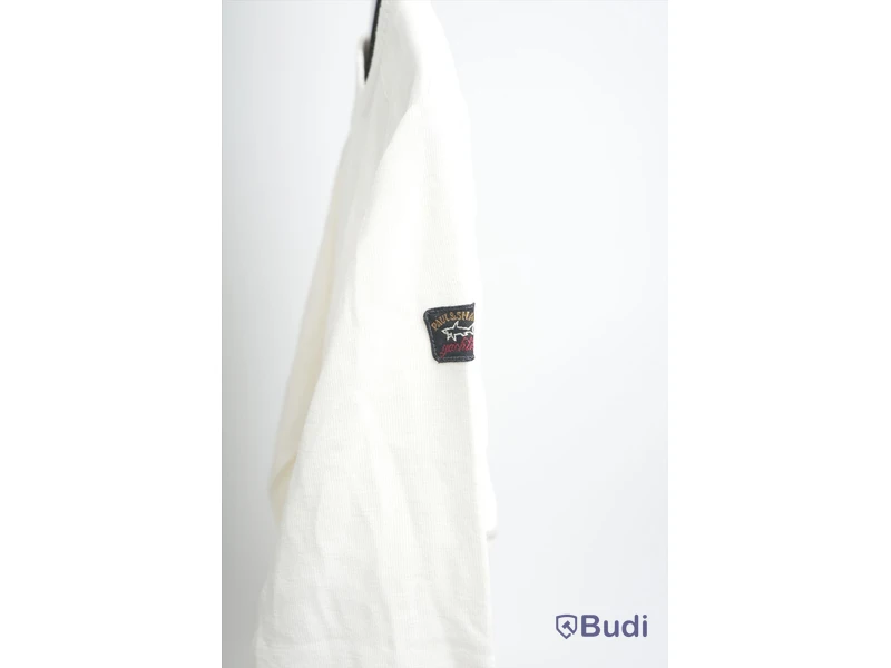 Pullover - PAUL & SHARK yachting,  vit(Storlek M)  Nypris 2600 kr
