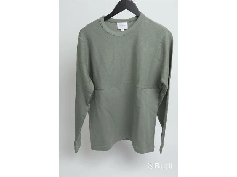 Tröja - NORSE PROJECTS, Halfdan LS Terry, Moss Green (Strl M)  Nypris: 1300 kr