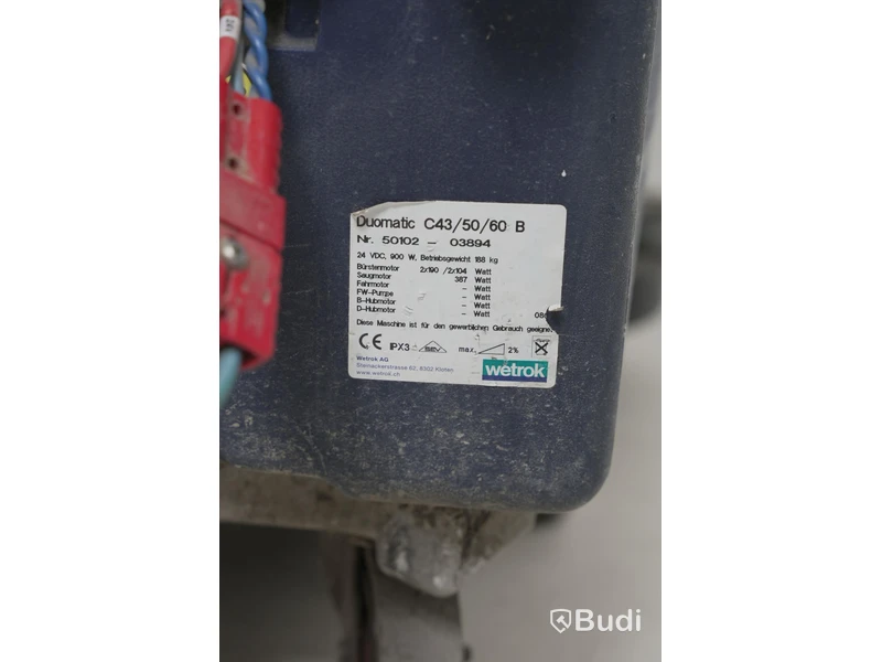 Kombiskurmaskin Wetrok Duomatic C50B