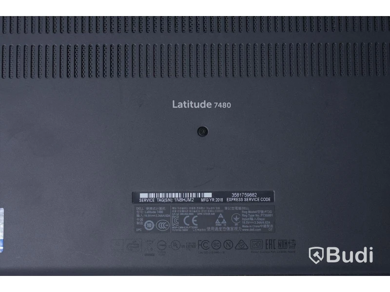 Dator - Dell Latitude 7480. Saknar operativsystem