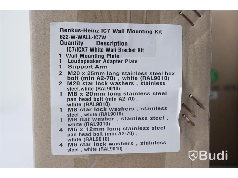 Väggfäste 8st - Renkus-Heinz IC7 Wall Mounting Kit