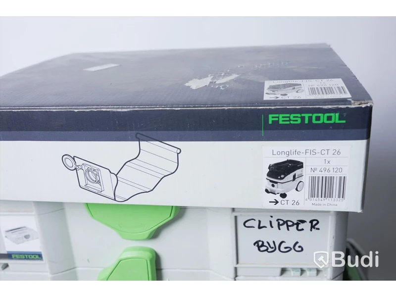 Festool Dammsugare CT 22E med diverse tillbehör