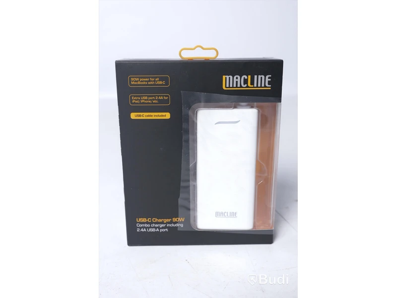 Laddare - MACLINE, 90W, USB-C och 2,4 USB-A Port