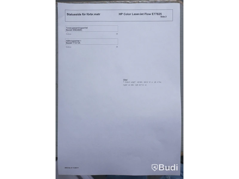 Skrivare - HP CNB8K4800W