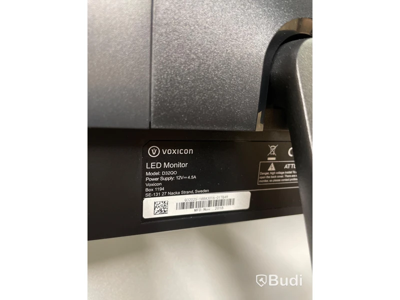 Datorskärm - Voxicon LED monitor D32QO