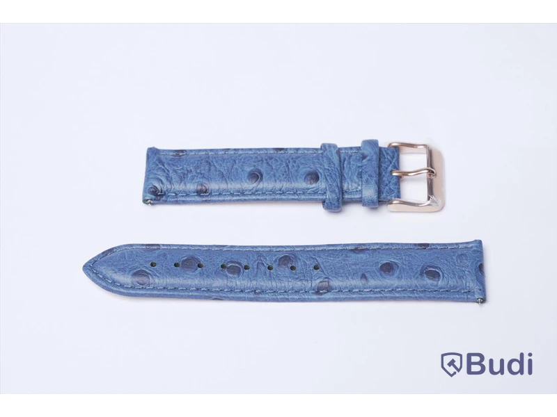 Armbandsur med armband i kalvskinn - BÉLIER THOMS ink armband av strutsskinn, Nypris: 3000 kr