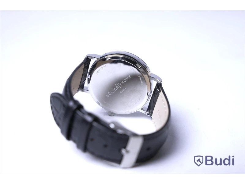 Armbandsur med armband i kalvskinn - BÉLIER THOMS ink armband av strutsskinn, Nypris: 3000 kr