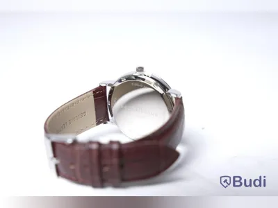 Armbandsur med armband i kalvskinn - BÉLIER THOMS ink armband av strutsskinn, Nypris: 3000 kr