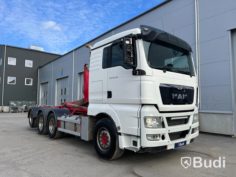 Lastbil Man TGX 35.540 8x4-4 BL | 2014 | Sörling växlare export
