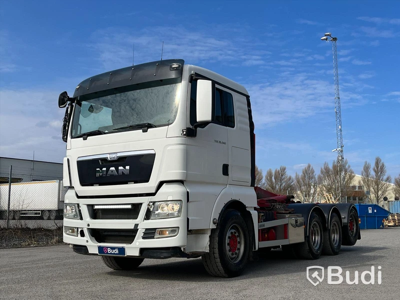 Lastbil Man TGX 35.540 8x4-4 BL | 2014 | Sörling växlare export