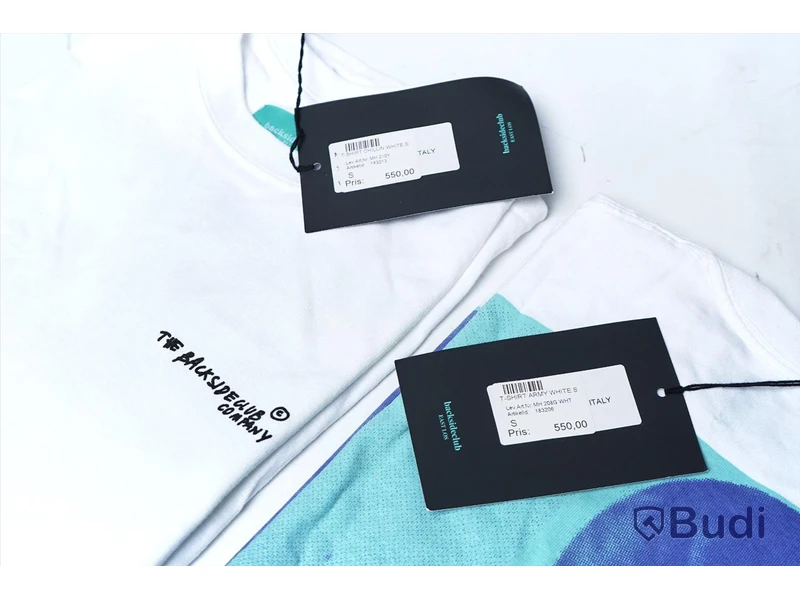 3 pack T-shirts - Backsideclub & Aspesi (Storlek S). Nypris 1900kr.