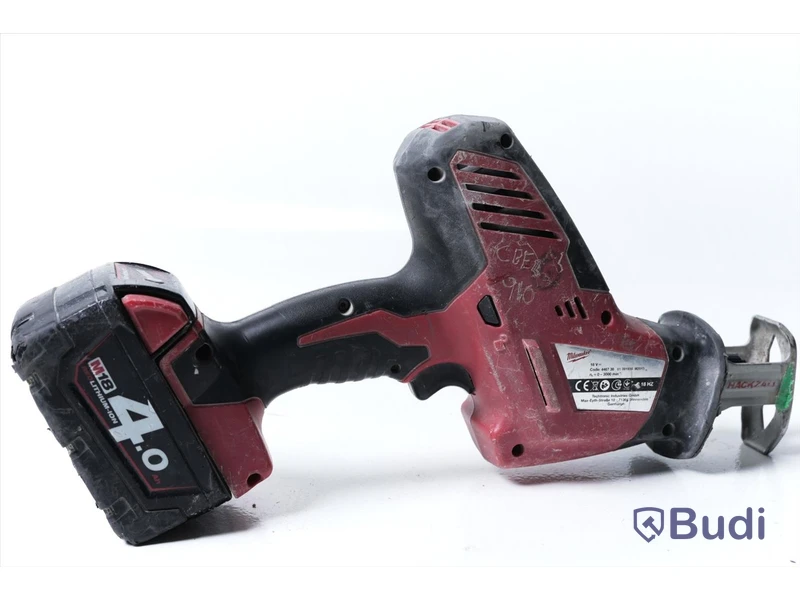 Tigersåg - Milwaukee M18 med batteri.