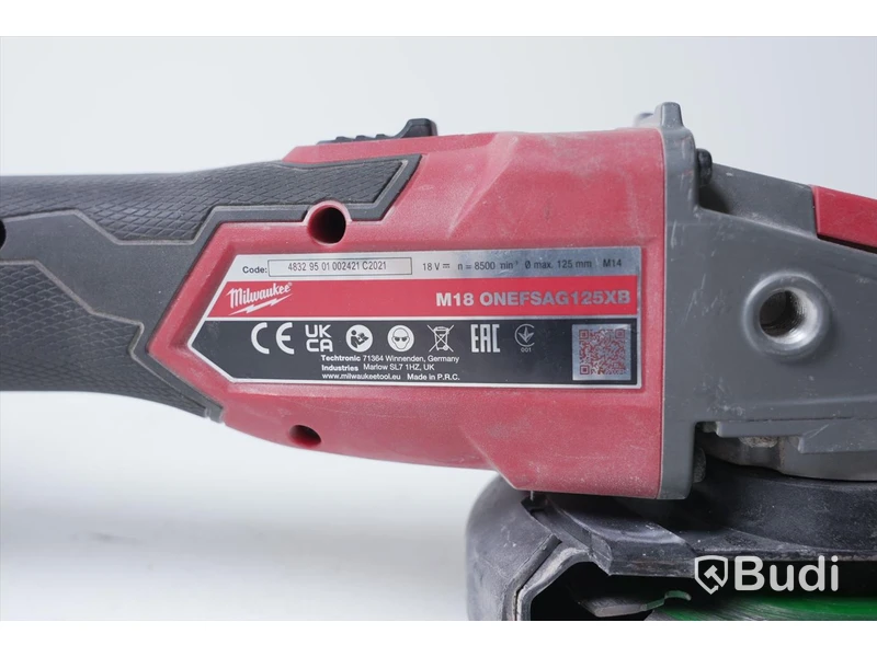 Vinkelslip - Milwaukee M18 ONE FSAG125XB