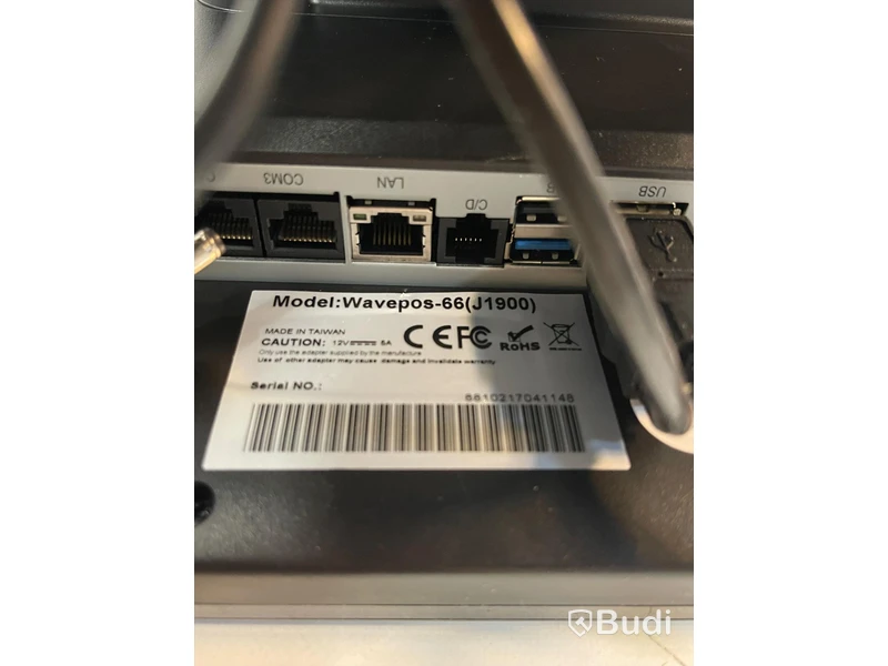 Kassasystem - Poselab Wavepos-66(J1900) ink kvittoskrivare, magnetkortläsare, smartdeact