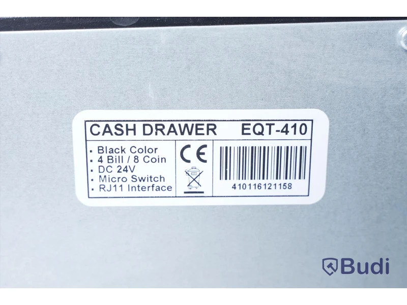 2 st Kassalådor - cash drawer EQT-410 Obs! Endast två kassalådor! Nycklar saknas