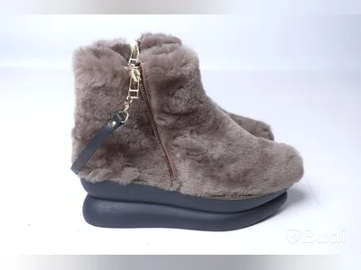 Skor med dragkedja - Gram 503g Pumpkin Shearling, strl 36, Nypris ca: 1200 kr