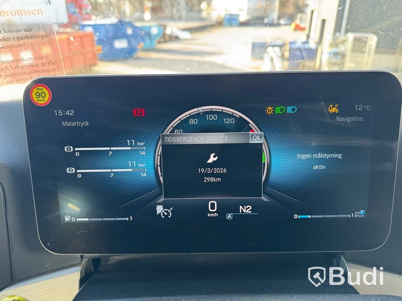 Tridemväxlare Mercedes-Benz Arocs 12.8 PowerShift -2022 | HIAB 24 ton