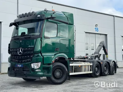 Tridemväxlare Mercedes-Benz Arocs 12.8 PowerShift -2022 | HIAB 24 ton