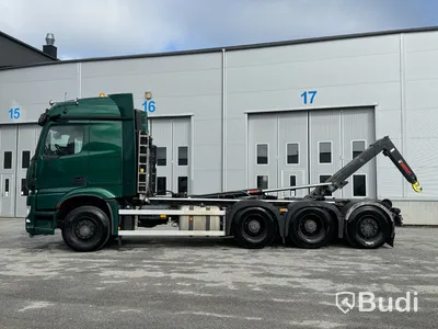 Tridemväxlare Mercedes-Benz Arocs 12.8 PowerShift -2022 | HIAB 24 ton