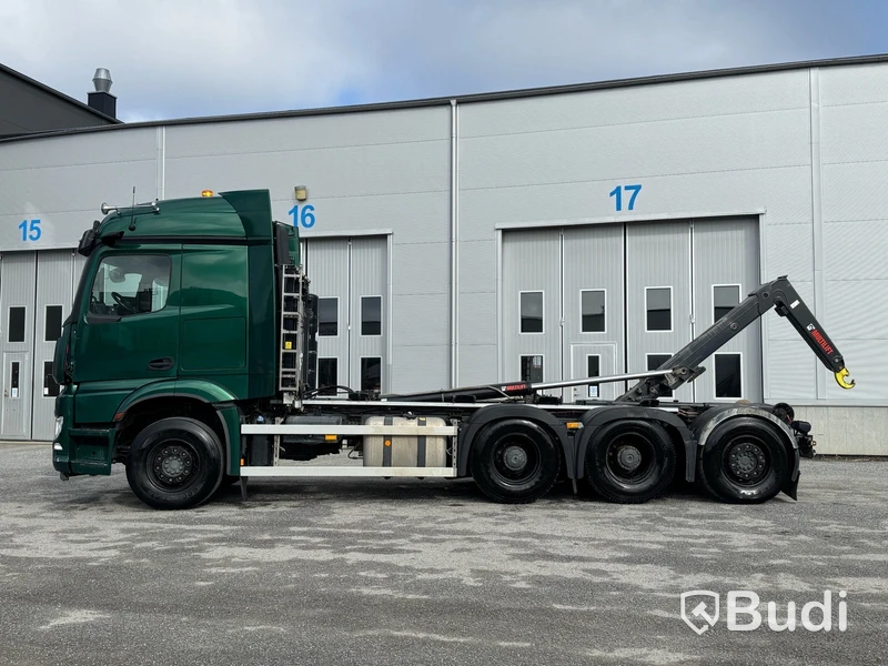 Tridemväxlare Mercedes-Benz Arocs 12.8 PowerShift -2022 | HIAB 24 ton