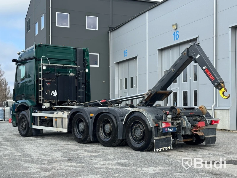 Tridemväxlare Mercedes-Benz Arocs 12.8 PowerShift -2022 | HIAB 24 ton