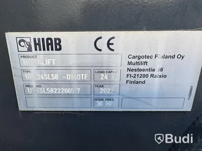 Tridemväxlare Mercedes-Benz Arocs 12.8 PowerShift -2022 | HIAB 24 ton