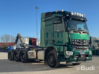 Tridemväxlare Mercedes-Benz Arocs 12.8 PowerShift -2022 | HIAB 24 ton