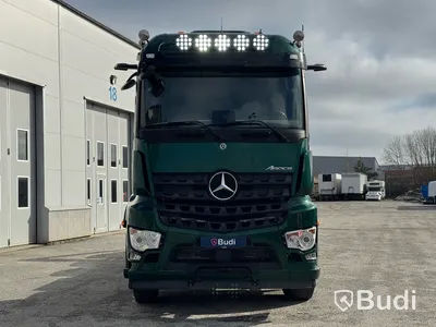 Tridemväxlare Mercedes-Benz Arocs 12.8 PowerShift -2022 | HIAB 24 ton
