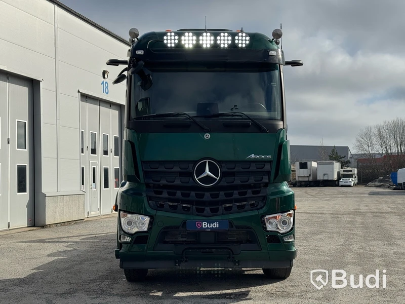 Tridemväxlare Mercedes-Benz Arocs 12.8 PowerShift -2022 | HIAB 24 ton