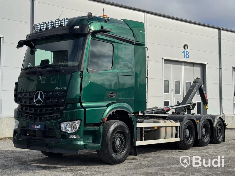 Tridemväxlare Mercedes-Benz Arocs 12.8 PowerShift -2022 | HIAB 24 ton