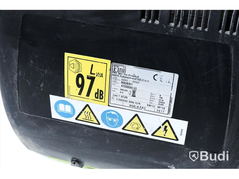 Kompressor 8 BAR Oljefri - Aerfast MA06180