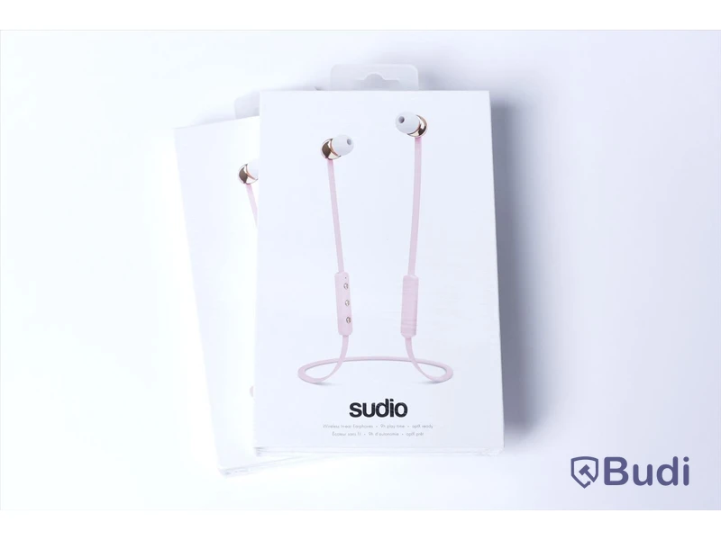 2st Trådlösa hörlurar - Sudio, Vasa blå, Rosa. Ny - Obruten förpackning.