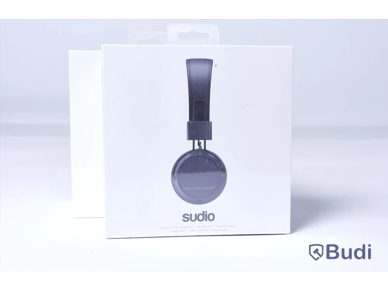 2 st Trådlösa hörlurar. Sudio Regent II, svart. Ny - Obruten förpackning. (Nypris 895 kr)