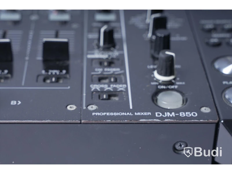 DJ system - Pioneer XDJ-1000MK2 2st, Pioneer DJM-850