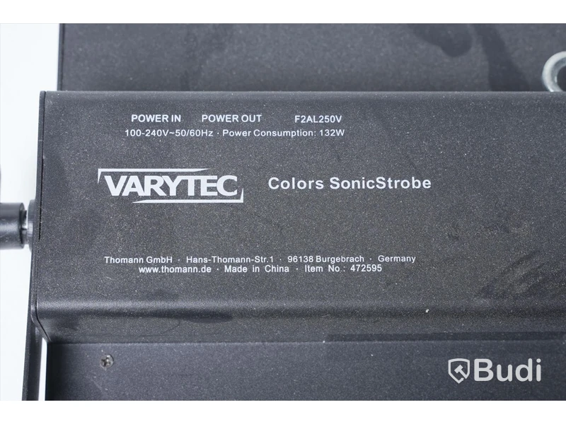 Strobe ljus 4st - Varytec Colors SonicStrobe - trasiga glas
