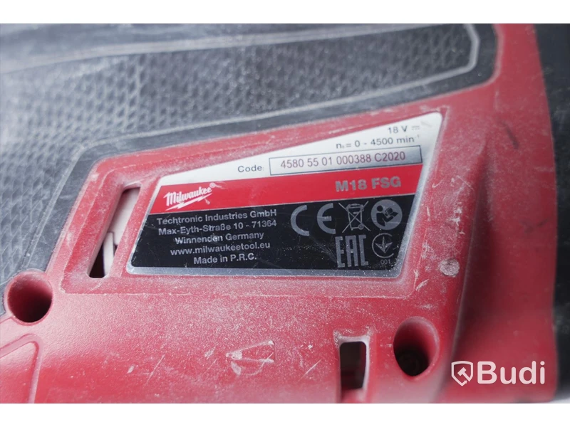 Milwaukee Gipsskruvdragare - M18 FSG (inkl två batterier samt väska)