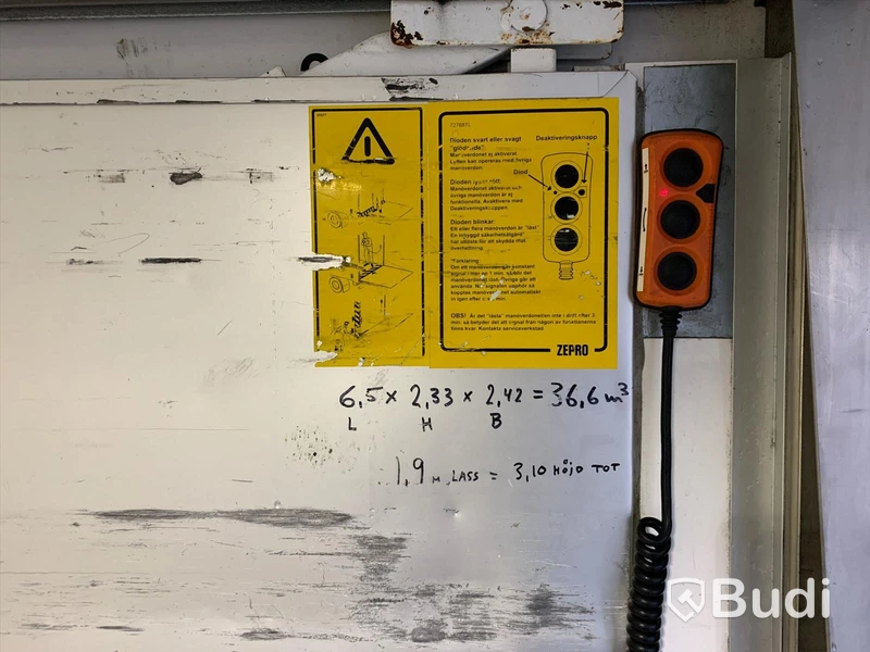 Lastbil MAN TGM 12.250 4x2 | Salaskåp Höj & sänk |