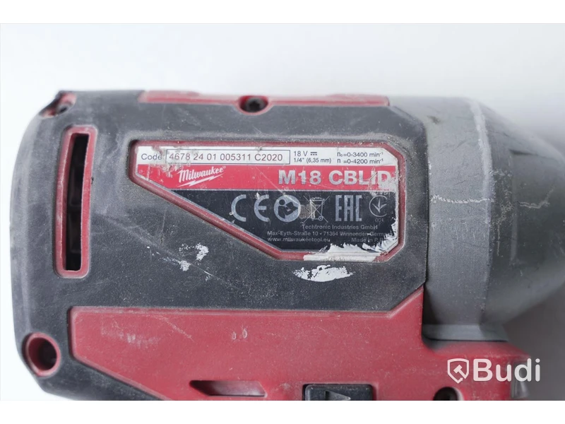 Milwaukee 2-pack. Borrskruvdragare M18 CBL DD + Slagskruvdragare M18 CBL ID - Två batterier, laddare samt väska.