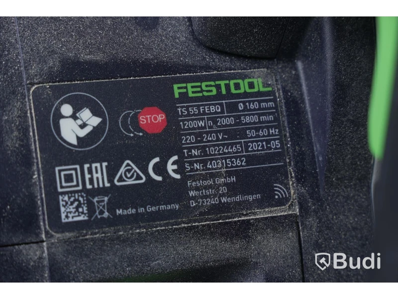 Festtool 2-pack. Skruvdragare T12+3 inkl batteri och laddare samt Sänksåg TS 55 FEBQ.