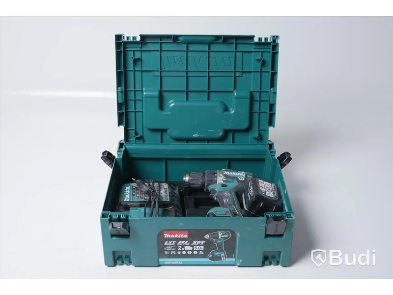 Skruvdragare - Makita DDF484RTJ inkl. 2st Batterier & Batteriladdare