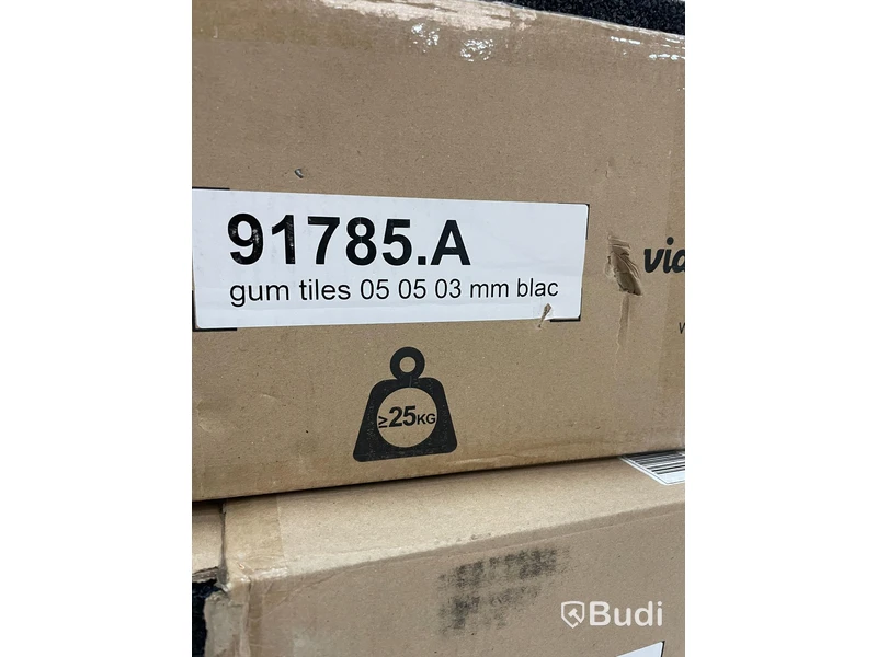 Gummimattor - Rubber Tiles ca 45 st