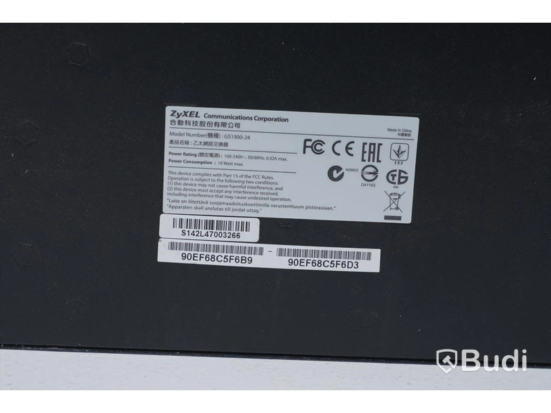 ZyXEL GS1900-24 v2 24-port GbE Switch