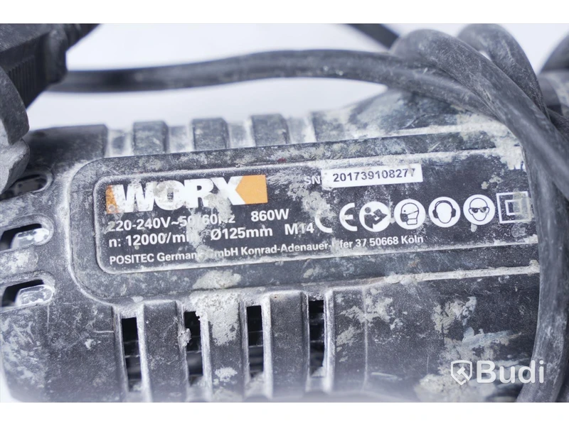 Vinkelslip - Worx Angle Grinder