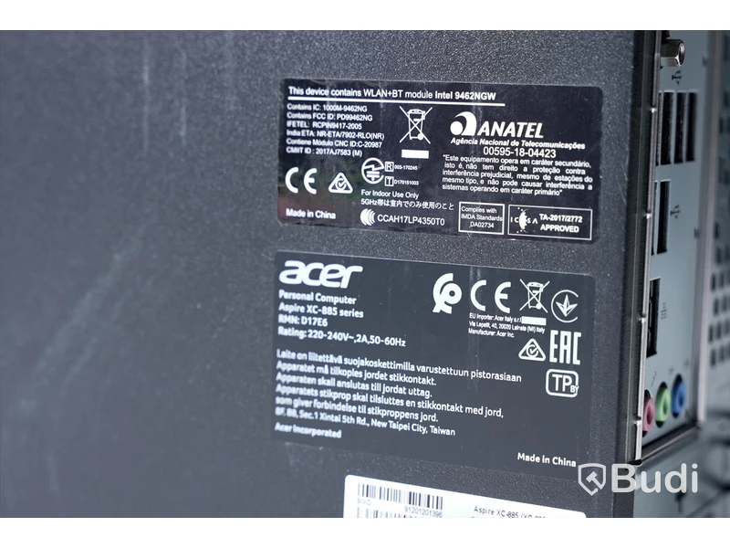 Dator - Acer Aspire XC-885, Saknar operativsystem, saknar kablar.