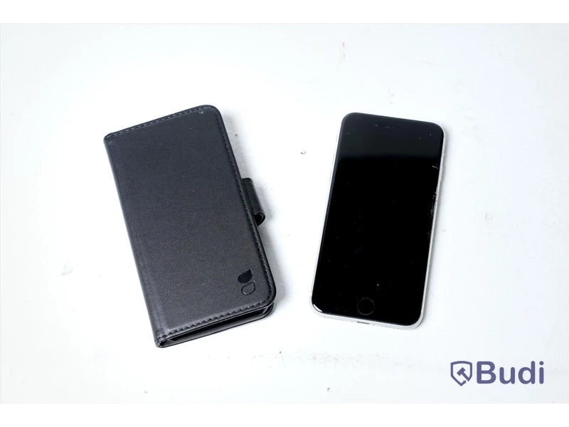 iPhone SE - 64 GB, batterihälsa 96 procent, Saknar laddare